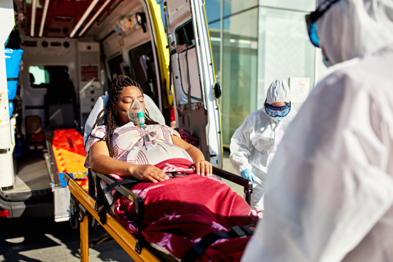 Injured in an accident while pregnant