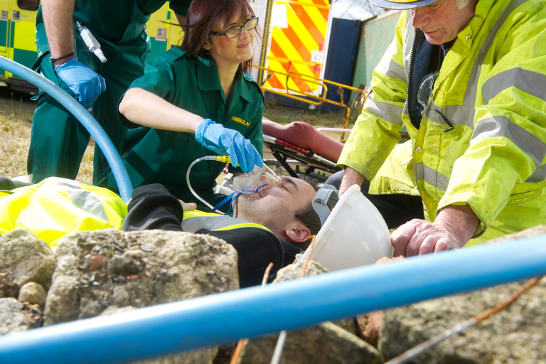 Injuries on a Construction Site